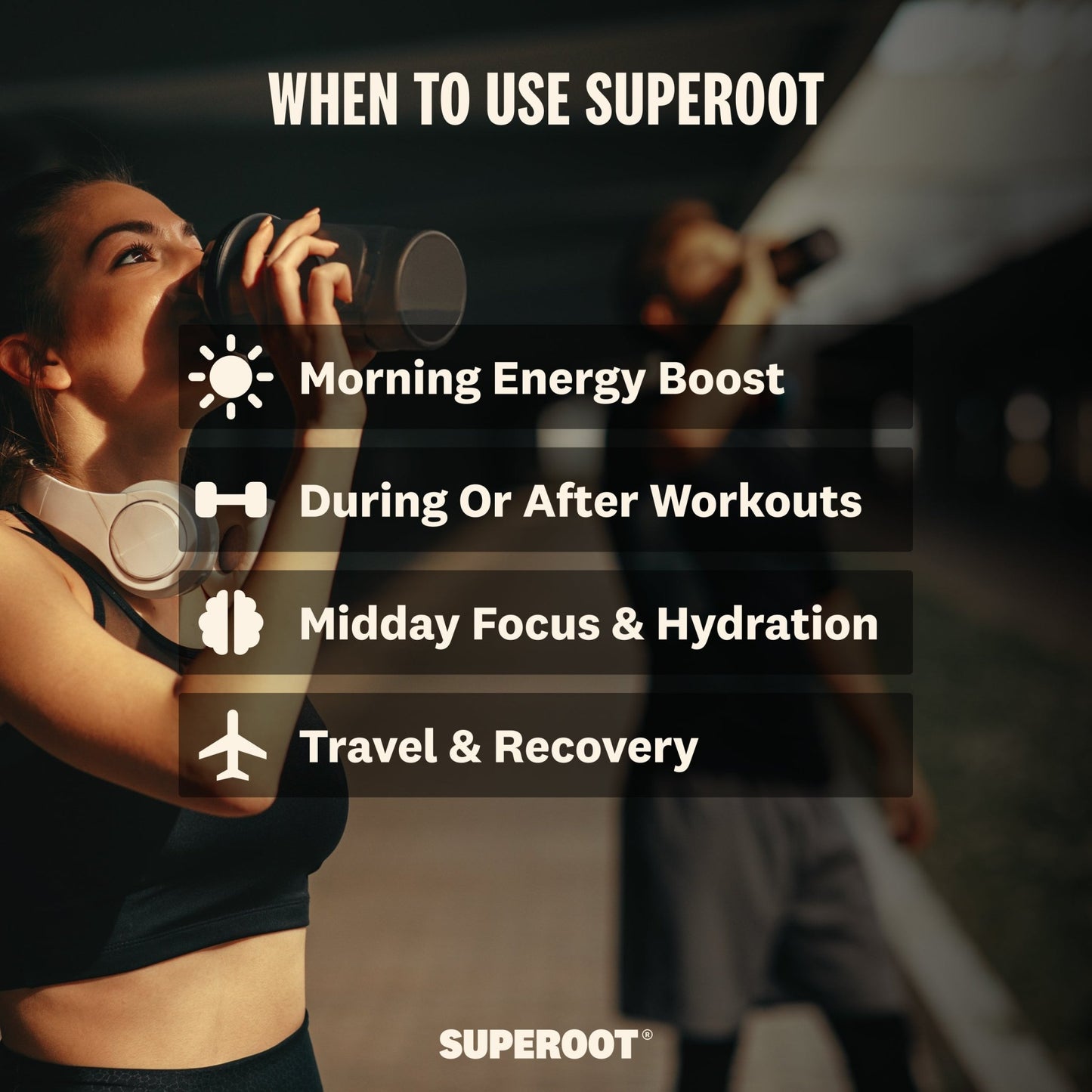 Superoot - Ginger Grape - 12 pack